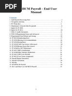 4.SAP HCM Payroll - End User Manual