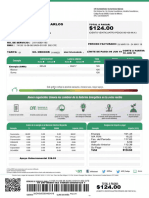 Gonzalez Vazquez Carlos: Total $124.63