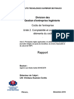 Division Des Gestion D'entreprise Ingénierie: Rapport