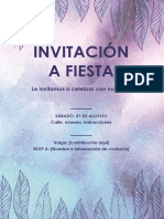 Invitacion Fiesta