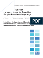 WEG CFW Guia Parada de Seguranca 10000933196 en Es PT