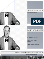 Franklin Delano Roosevelt - Presentation