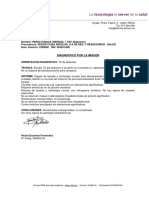 Diagnostico Por La Imagen: Acceso WEB Descarga Imágenes: WWW - Cmda.es Usuario: 33a89742 Contraseña:U37KGNY6Nc