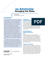 Anhydrous Ammonia - Managing Ths Risks