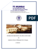 PHD Information Brochure of AY 2022 23 2
