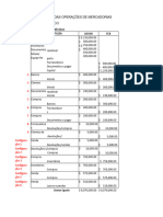 Registro de Operações Do Distribuidor Doméstico e Exercício 6