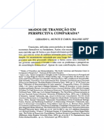 AULA 09. Modos de transição em perspectiva comparada