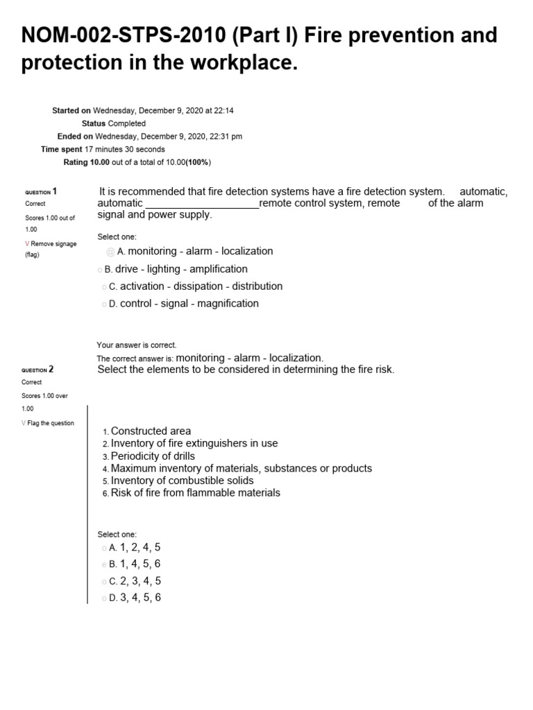 U1 evaluation pdf firefighting fires