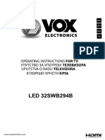 Vox 32SWB294B LED Television