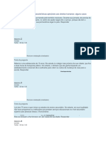 EXAMES RESPOSTOS. Introdução Aos Direitos Humanos.