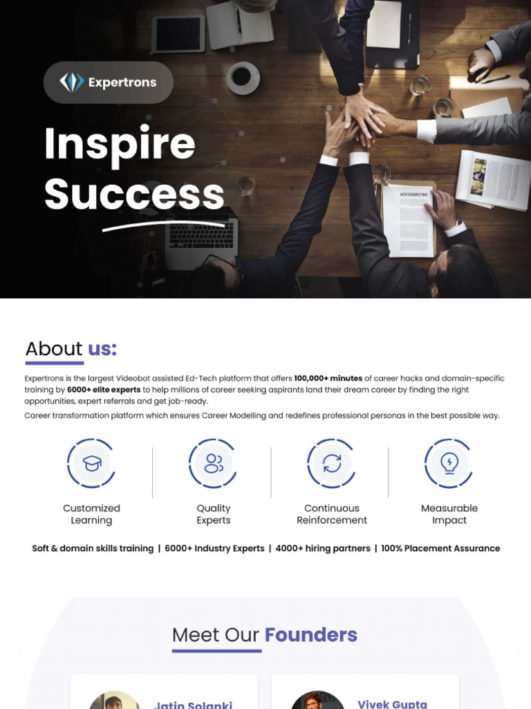 Expertrons PPT | PDF