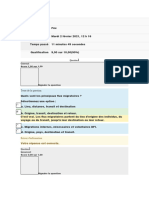 Questionnaire Module 1 CNDH Déplacement Forcé Interne