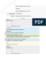 Chestionar Modulul 1 CNDH Deplasarea Forțată Internă