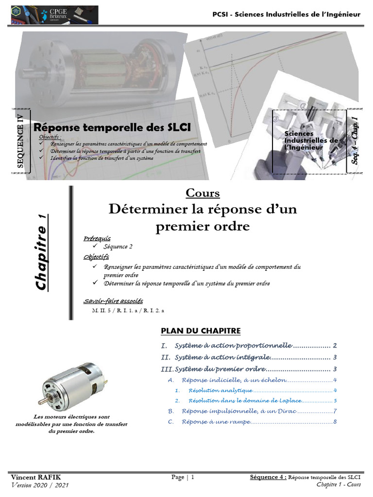 Sequence4 Chapitre1 Cours | PDF
