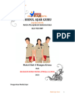 Modul Ajar Guru (Wangun Kruna) 3 Kls 8 SMSTR 1 Terbaru 7242023