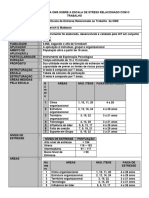 Ficha Técnica Da Escala de Estresse No trabalho-ILO-1