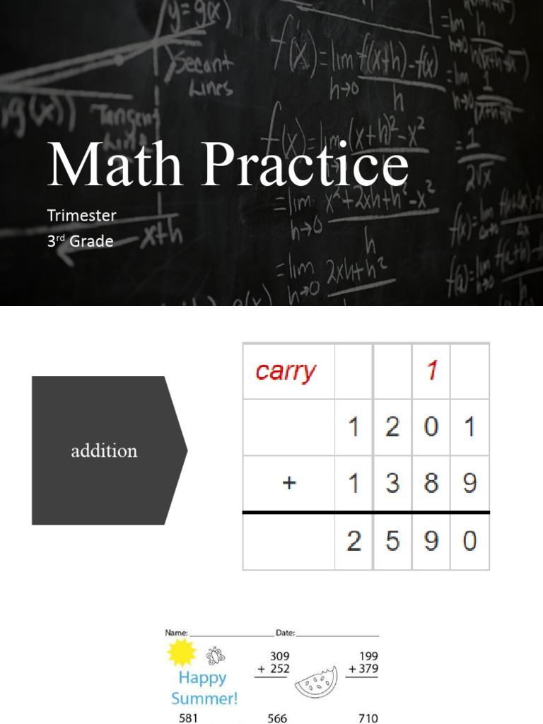 Math 3rd grade pdf