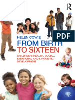From Birth To Sixteen Years - Children's Health, Social, Emotional, and Cognitive Development-Routledge (2012)