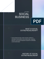 Lecture 9 Social Business