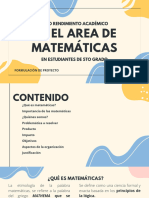 Formulación de Proyecto