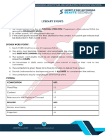 Draft Initial Seaite Week Literary Guidelines 2023