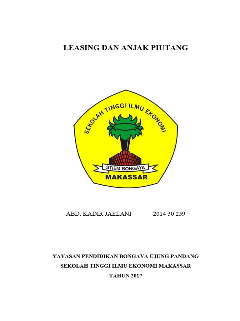 Leasing dan Anjak Piutang: Panduan Utama | PDF