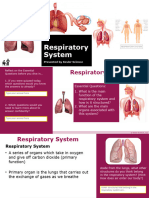 3 Explanation - Respiratory System Presentation - Interactive W Integrated Digital INBs M