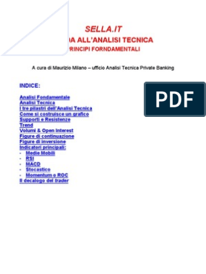 PDF) Analisi tecnica dei mercati finanziari e psicologia delle masse 1