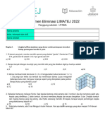 Ujian Turnamen LIMATEJ 2022 - Tahap Sekolah - SD