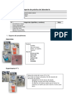 Reporte de Práctica de Laboratorio: Materiales