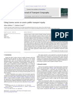 Using Lorenz Curves To Assess Public Transport Equity