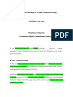 Kontrak Pengelolaan Jejaring Sosial