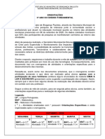 3º ANO - Calendário e Orientações OUTUBRO 2020