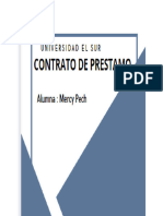 Contrato de Prestamo Mercy Pech Paredes