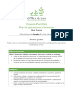 Carta Del Proyecto - Plan de Operaciones y Capacitación de Project Plant Pals - CRR