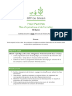 Charte de Projet - Projet Plant Pals Ops Et Plan de Formation - CRR