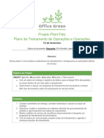 Termo de Abertura Do Projeto - Plano de Treinamento e Operações de Pals Da Planta Do Projeto - CRR