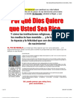 Por Que Dios Quiere Que Usted Sea Rico