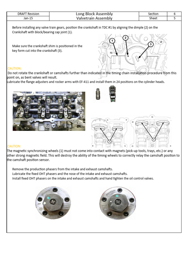 Chrysler IIIH Engine Assembly Pentastar 3.6 SYNCHRONIZATION PDF