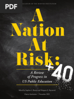 A Nation at Risk + 40