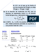 Ejercicios Equilibrio Quimico - Fisicoquimica 2