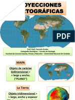 Clase Proyecciones Cartográficas. Coordenadas UTM - Gauss Krüger