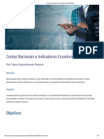 4 Contas Nacionais e Indicadores Econômicos