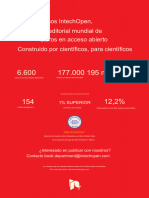 6.600 177.000 195 Millones: Somos Intechopen, Libros en Acceso Abierto La Principal Editorial Mundial de