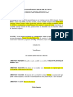 CONSTITUCIÓN DE SOCIEDAD POR ACCIONES Judith C