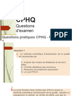 Questions Pratiques Du CPHQ, Partie 1
