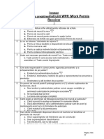 Training Pentru Primitorul Permisului de Muncă (WPR) PDF