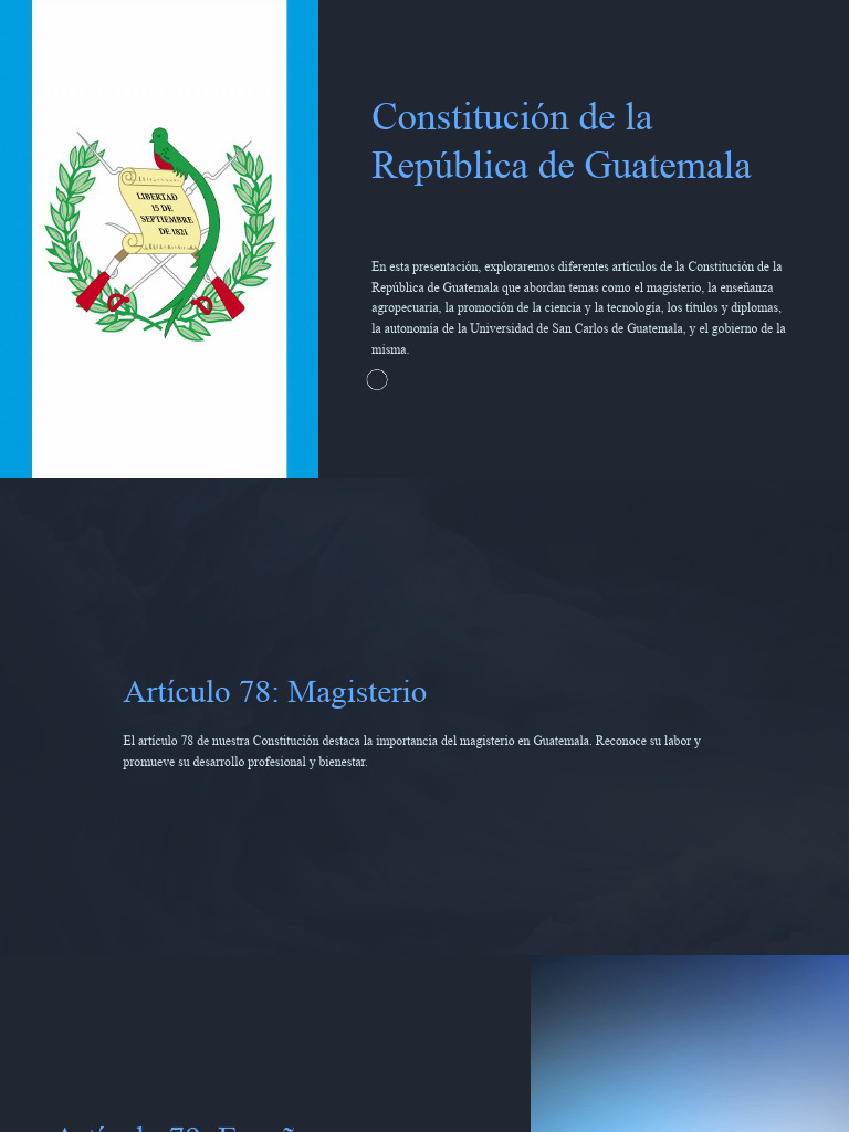 Constitucion de La Republica de Guatemala | PDF
