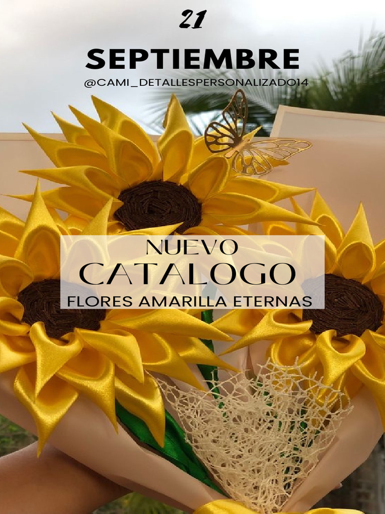 Catálogo Flores Amarilla Pdf
