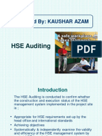 Hse Auditing